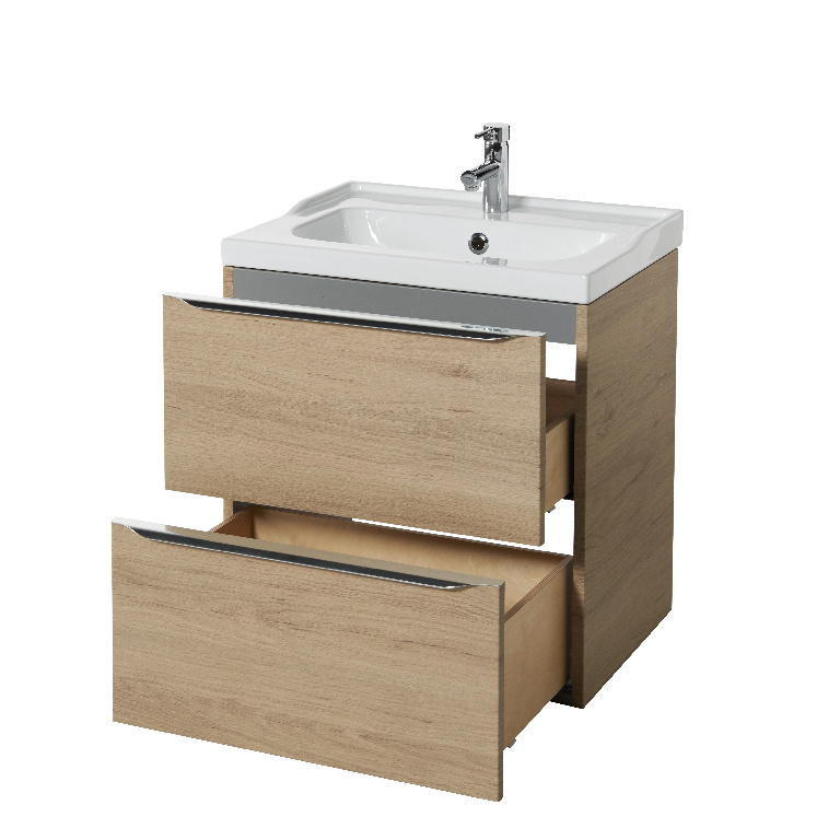 Masca lavoar GoodHome Imandra, suspendata, 60 x 45 x 60 cm, stejar
