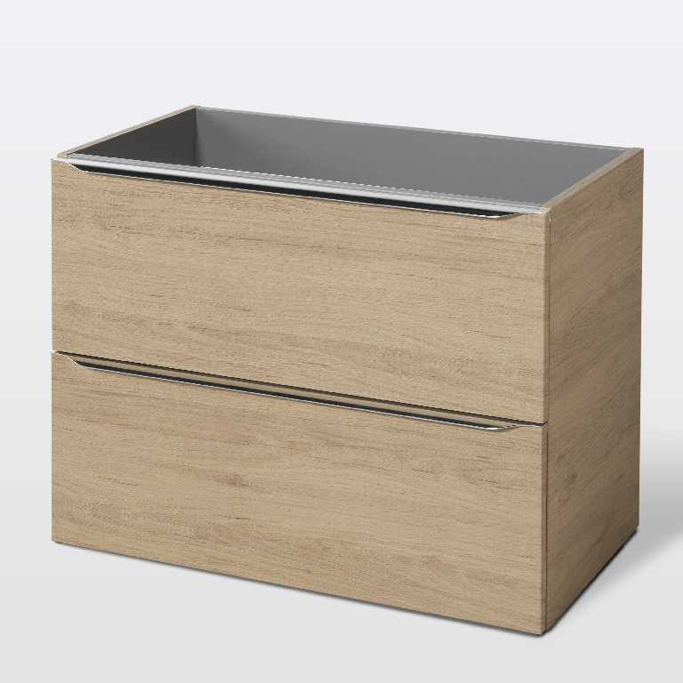 Masca lavoar GoodHome Imandra, suspendata, 80 x 45 x 60 cm, stejar
