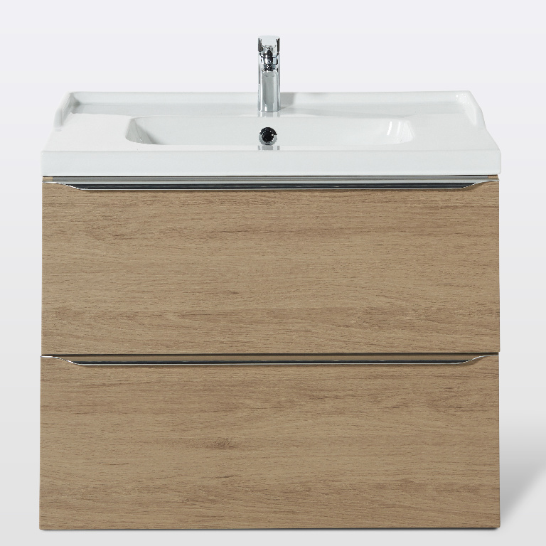 Masca lavoar GoodHome Imandra, suspendata, 80 x 45 x 60 cm, stejar