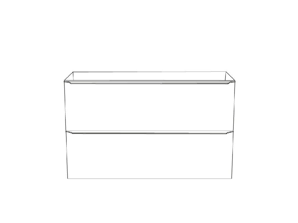 Masca lavoar GoodHome Imandra, suspendata, 100 x 45 x 60 cm, stejar