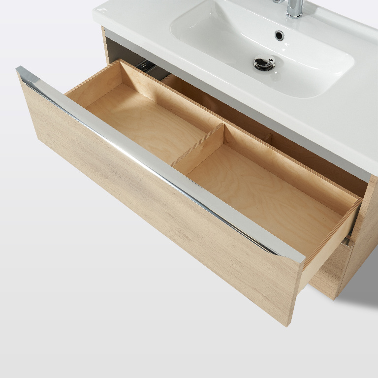 Masca lavoar GoodHome Imandra, suspendata, 100 x 45 x 60 cm, stejar