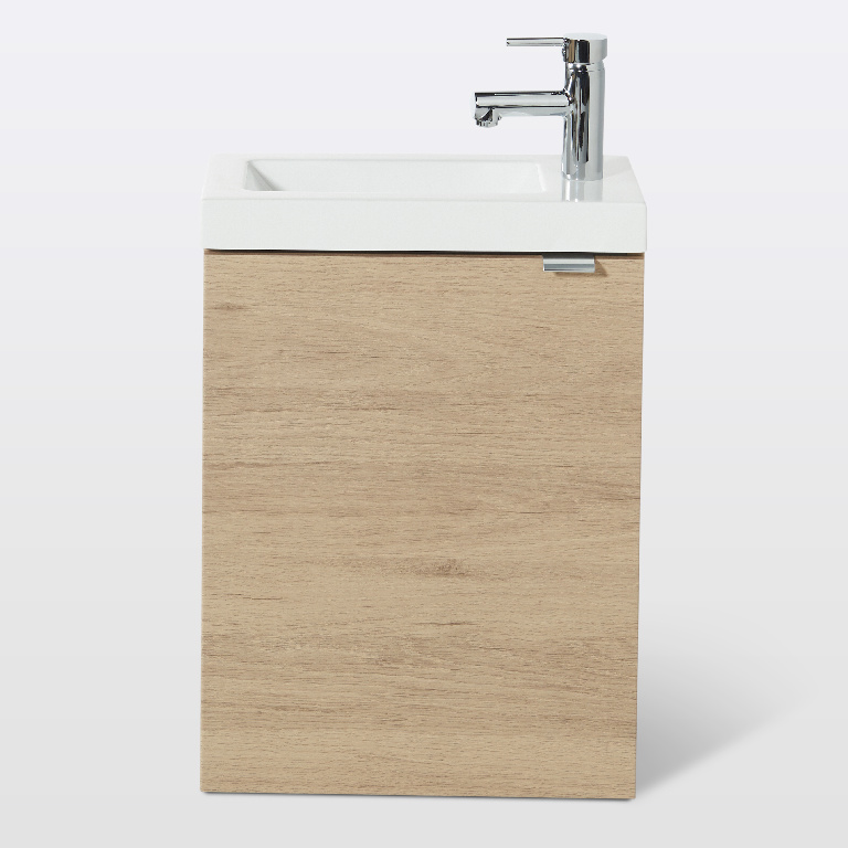 Masca lavoar GoodHome Imandra, suspendata, 44 x 23 x 55 cm, stejar