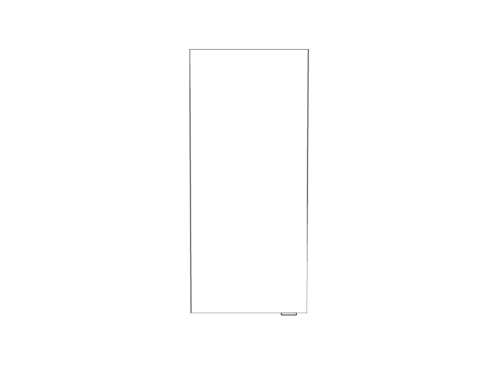 Dulap baie GoodHome Imandra, suspendat, 40 x 15 x 90 cm, stejar