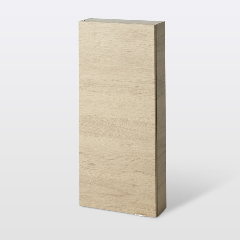Dulap baie GoodHome Imandra, suspendat, 40 x 15 x 90 cm, stejar