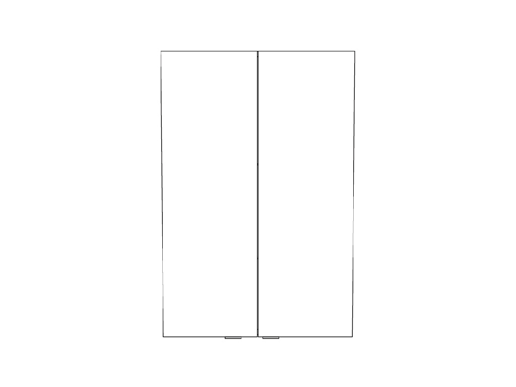 Dulap baie GoodHome Imandra, suspendat, 60 x 36 x 90 cm, stejar