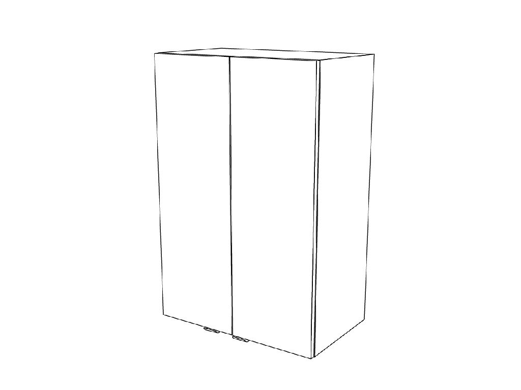 Dulap baie GoodHome Imandra, suspendat, 60 x 36 x 90 cm, stejar