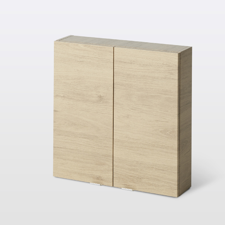 Dulap baie GoodHome Imandra, suspendat, 60 x 15 x 60 cm, stejar