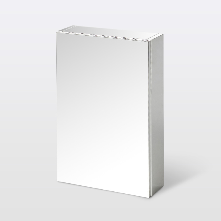 Dulap baie cu oglinda GoodHome Imandra, suspendat, 40 x 15 x 60 cm, alb