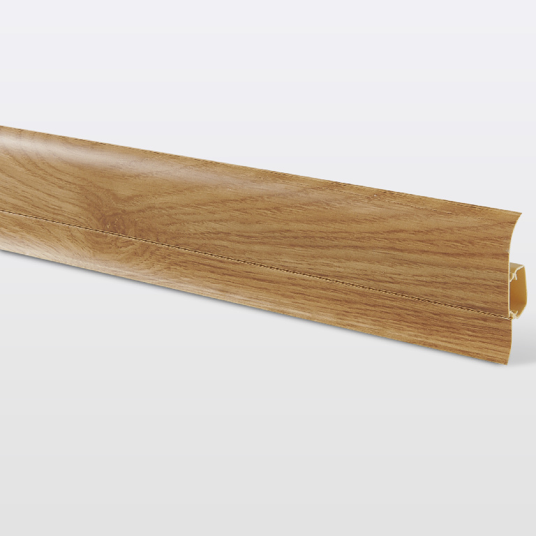 Plinta parchet GOODHOME, PVC, 220 x 5.9 x 2.3 cm, maro