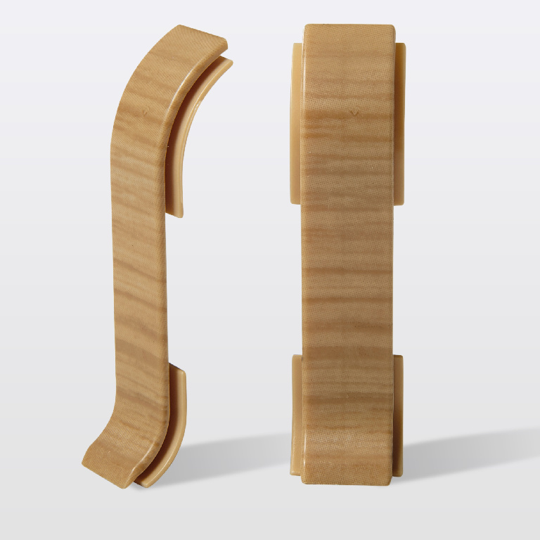 Accesorii imbinare plinta GOODHOME, PVC, 5.6 x 2.33 cm, 2 bucati, natur