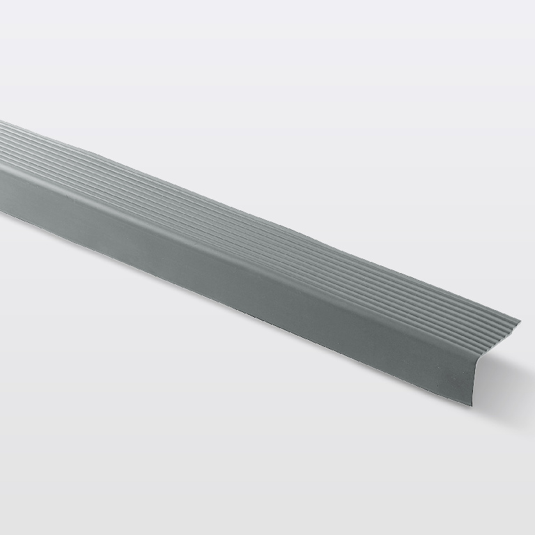 Protectie treapta GOODHOME, PVC, 180 x 6.5 cm, gri inchis