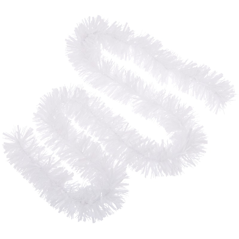 Beteala pentru brad Craciun, 2 m, plastic, alb