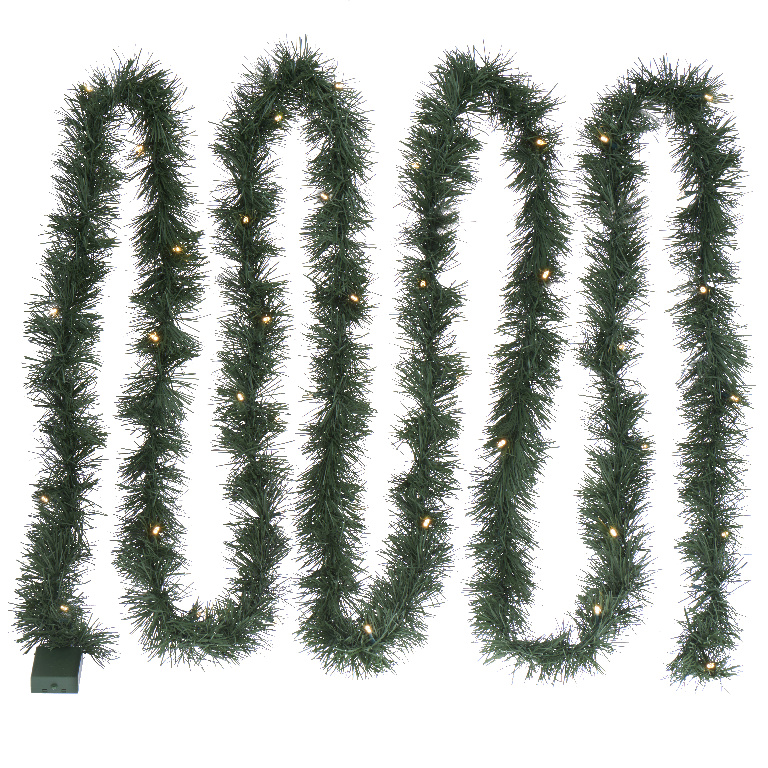 Ghirlanda luminoasa, 50 led-uri, 5.94 m, iluminare alb cald