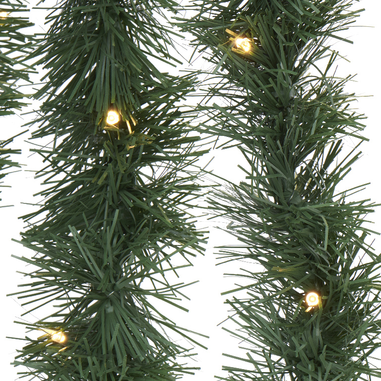 Ghirlanda luminoasa, 50 led-uri, 5.94 m, iluminare alb cald