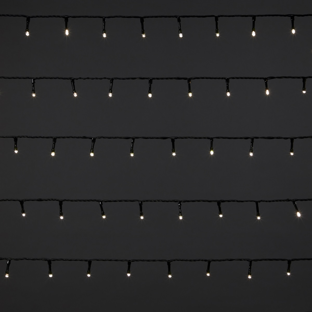Instalatie de Craciun, 720 LED, 55 m, iluminare alb rece