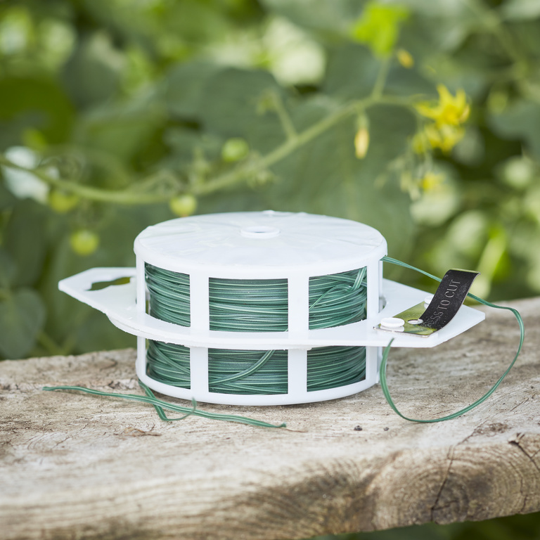 Sistem prindere plante VERVE, otel, 100 m, verde-alb