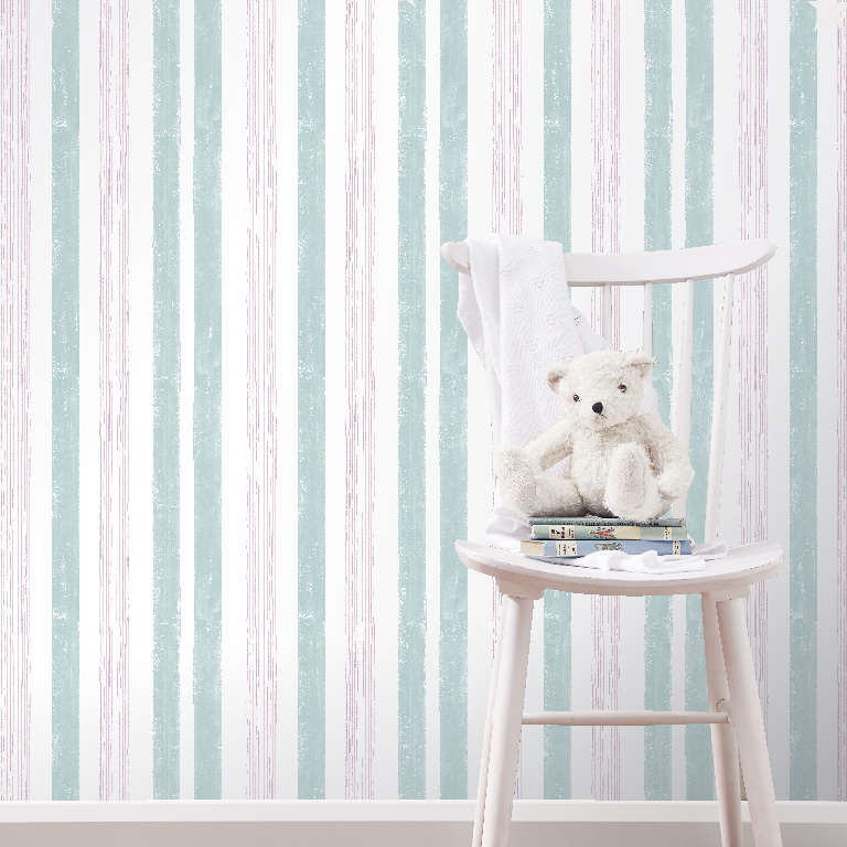 Tapet netesut GOODHOME Eulopia, 0.53 x 10 m, multicolor, mat, model geometric