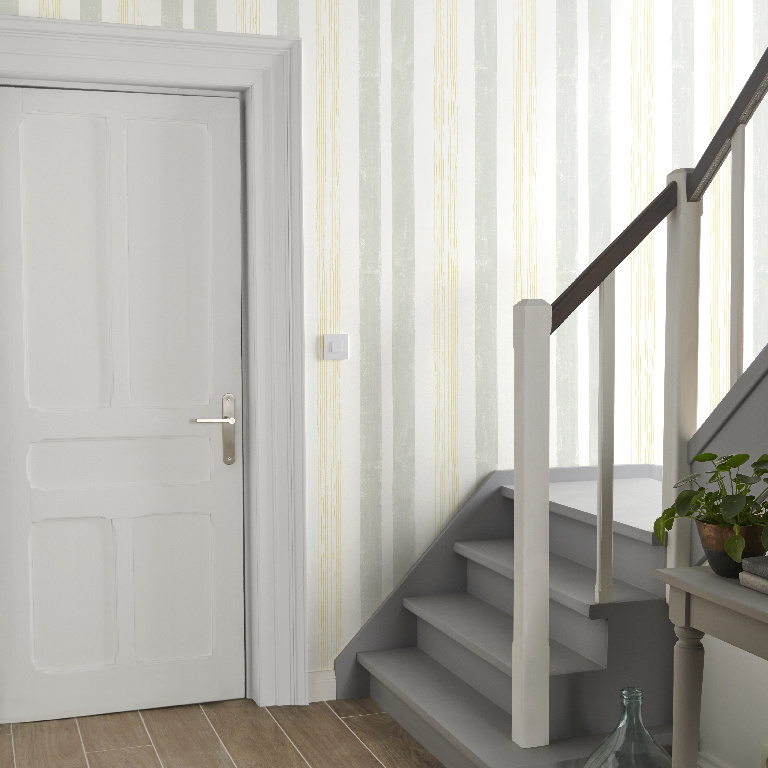 Tapet netesut GOODHOME Eulophia, 0.53 x 10 m, multicolor, model geometric
