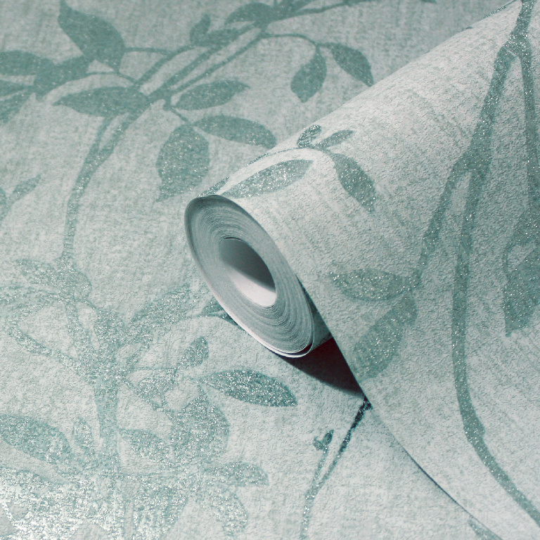 Tapet netesut, 0.53 x 10.05 m, verde