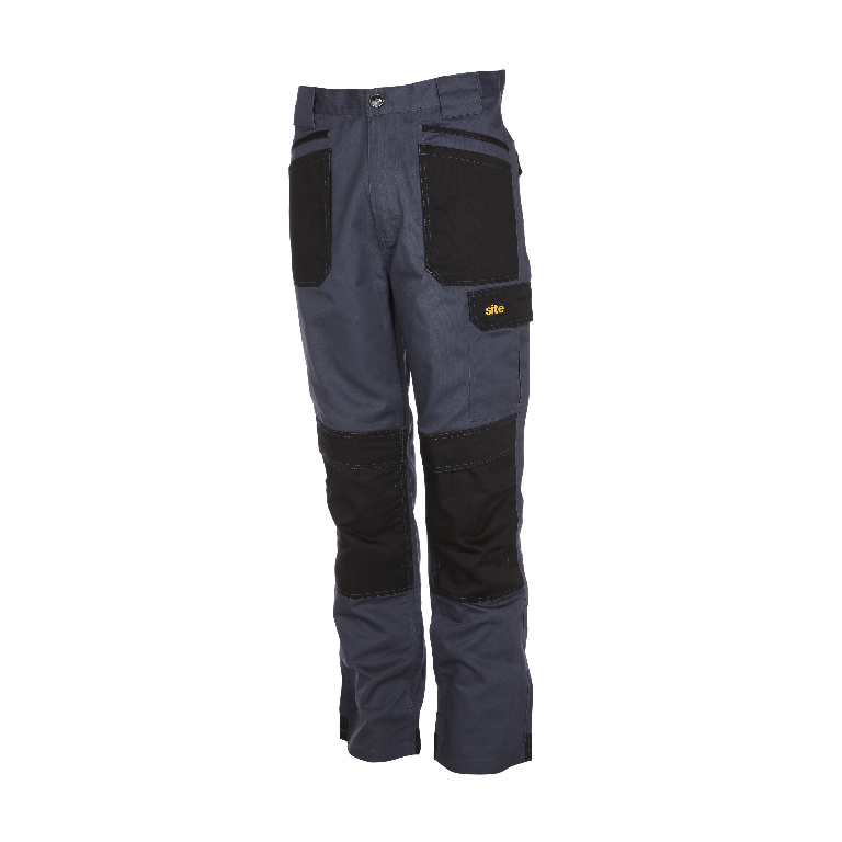 Pantaloni SITE, marimea W32/L32, gri