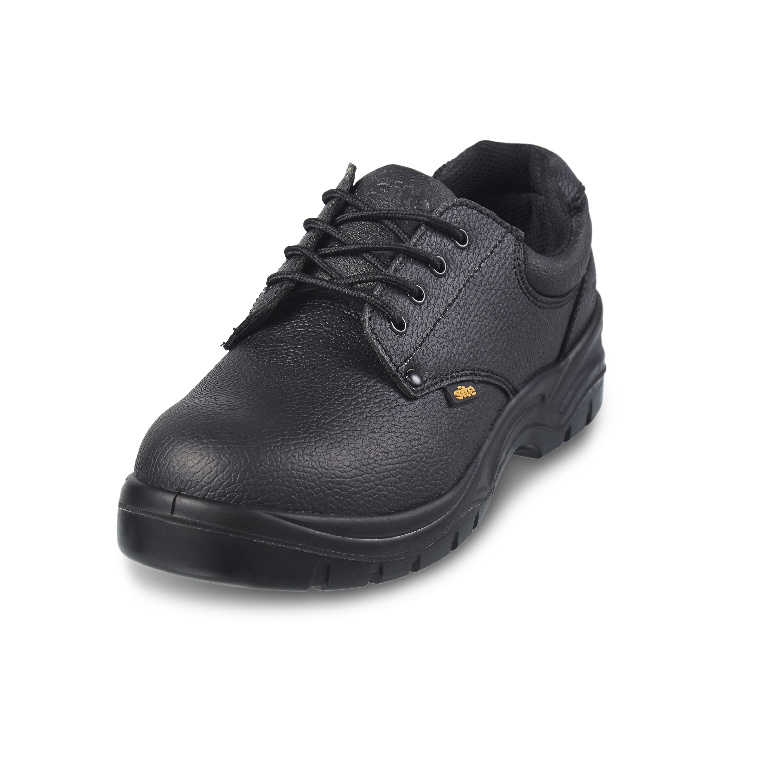Pantofi protectie SITE S1P SRC, piele, barbati, marimea 44, negru