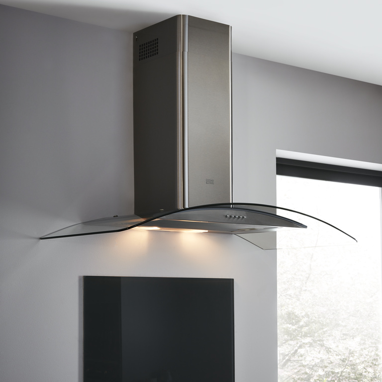 Panou antistropi GOODHOME Nashi, sticla, 60 x 80 x 0.5 cm, antracit