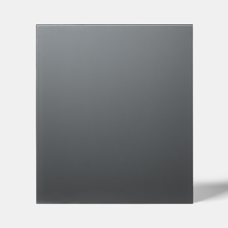Panou antistropi GOODHOME Nashi, sticla, 90 x 80 x 0.5 cm, antracit