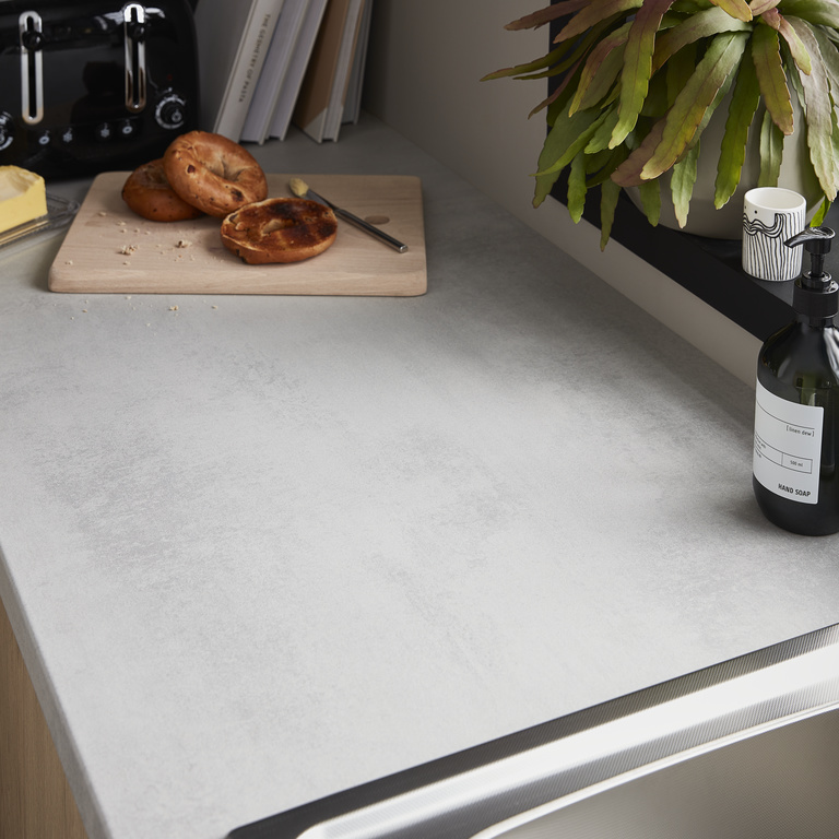 Blat bucatarie GOODHOME Kala, PAL, 300 x 62 x 3.8 cm, gri