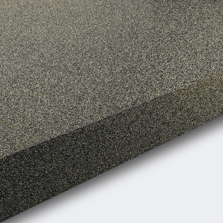 Blat de bucatarie GOODHOME, 300 x 62 x 3.8 cm, PAL, gri cu sclipici