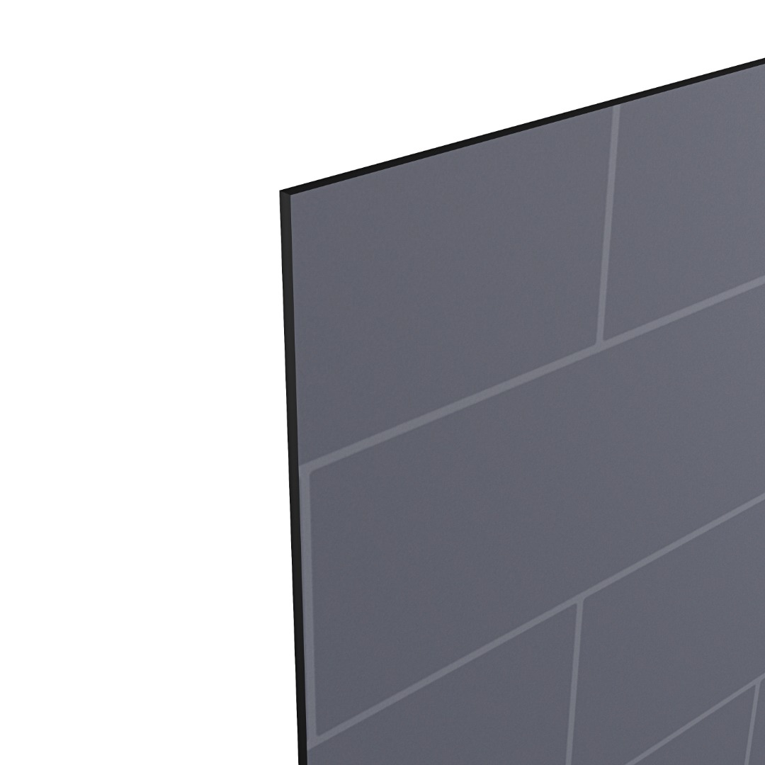 Panou antistropi GOODHOME, rasina, 200 x 60 x 0.3 cm, antracit