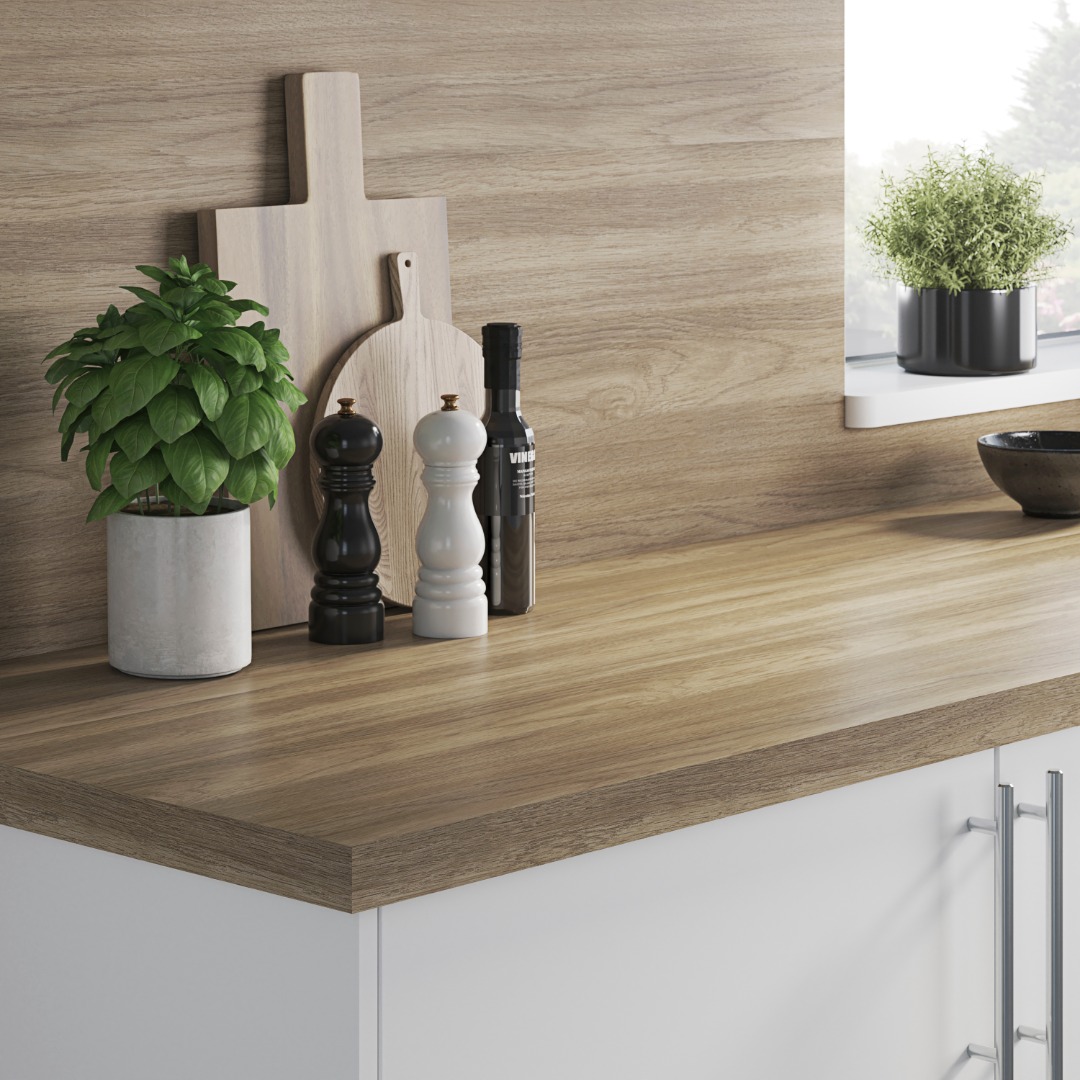 Panou antistropi GOODHOME Nepeta, rasina, 200 x 60 x 0.3 cm, maro