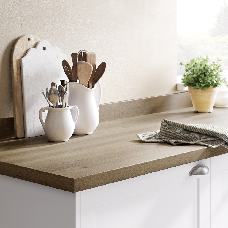 Blat bucatarie GOODHOME Kabsa, 62 x 300 cm, maro