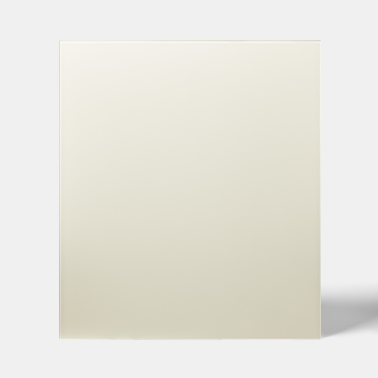 Panou antistropi GOODHOME Nashi, sticla, 90 x 80 x 0.5 cm, ivoar