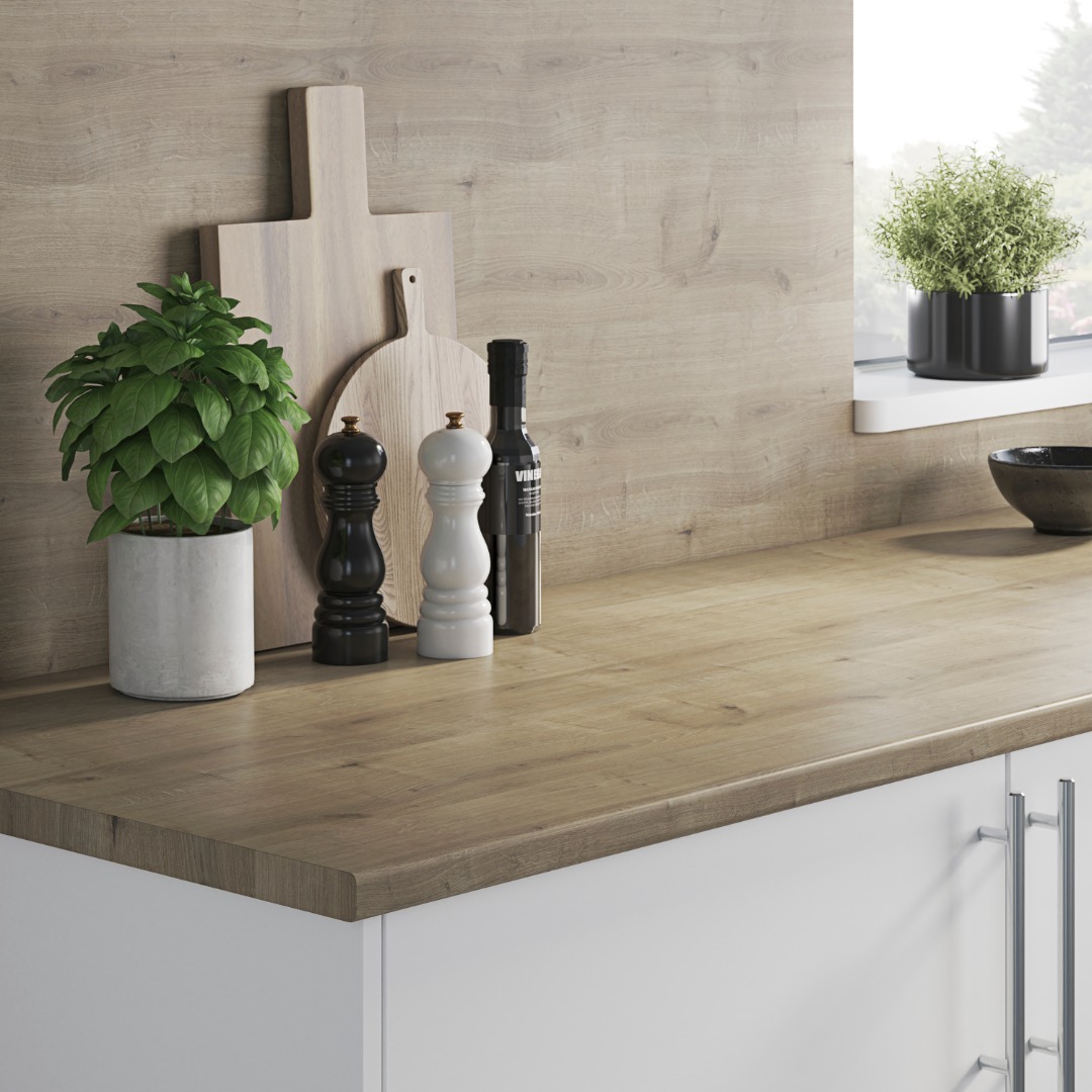 Panou antistropi GOODHOME, PAL, 200 x 60 x 0.8 cm, maro