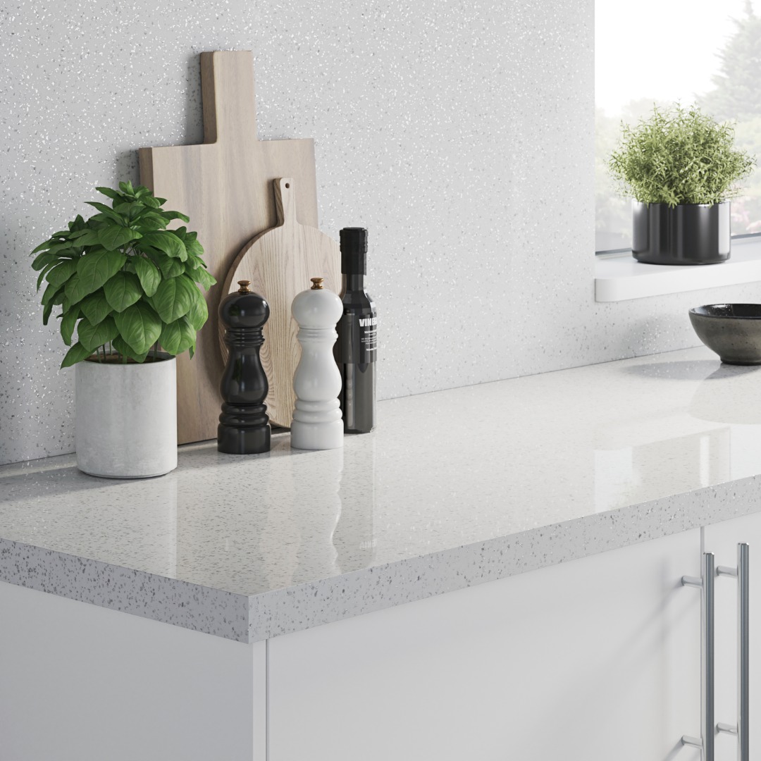 Panou antistropi GOODHOME Berberis, rasina, 200 x 60 x 0.3 cm, negru-alb