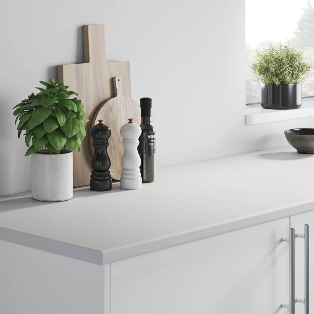 Panou antistropi GOODHOME, PAL, 200 x 60 x 0.8 cm, alb