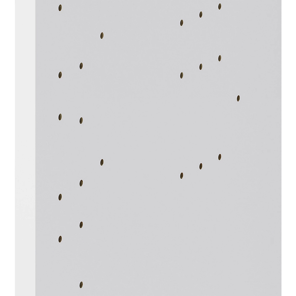 Panouri laterale dulap inalt GOODHOME Caraway, 57 x 234 x 1.8 cm, PAL, alb
