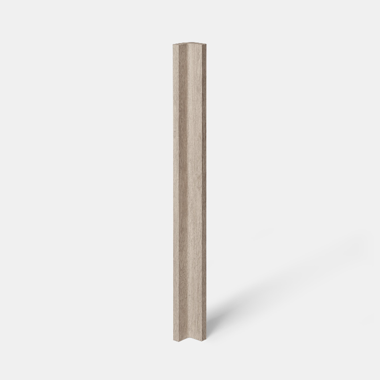 Profil colt GOODHOME Chia, 71.5x5.9 cm, stejar deschis