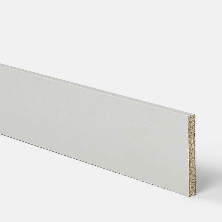 Plinta de bucatarie, PAL, gri, aspect lemn, 2400mm x16mm x 150mm Alpinia