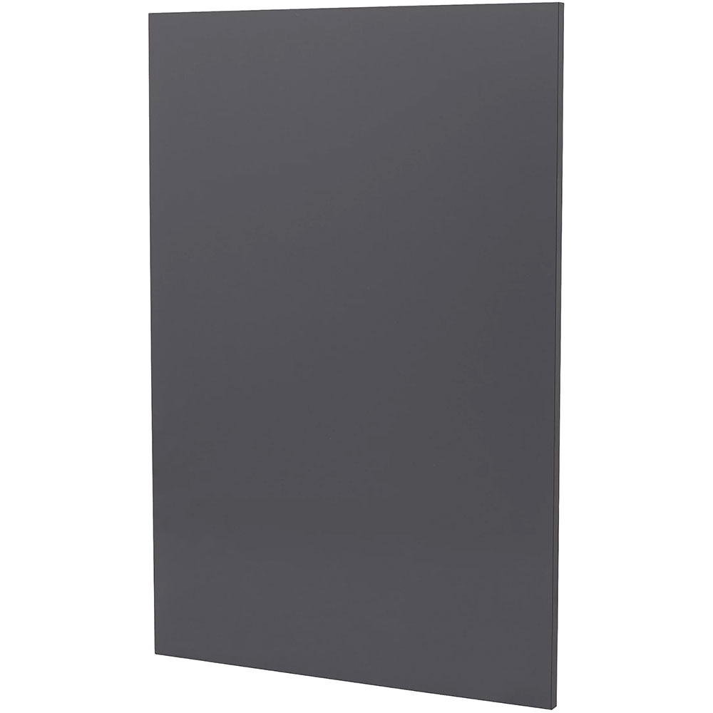 Panou aditie GOODHOME Stevia&Garcinia, 59 x 87 x 1.8 cm, PAL, gri antracit