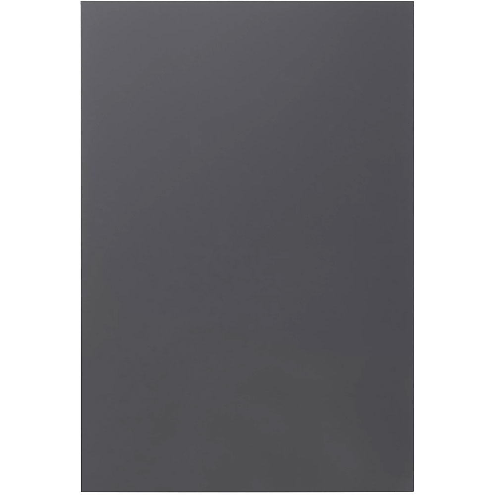 Panou aditie GOODHOME Stevia&Garcinia, 59 x 87 x 1.8 cm, PAL, gri antracit