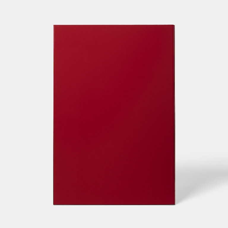 Panou lateral GOODHOME Stevia, 61 x 90 x 1.8 cm, PAL, rosu