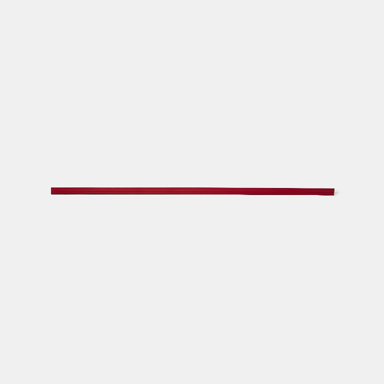 Cornisa GOODHOME Stevia, 240 x 3.5 cm, rosu lucios