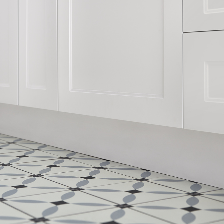 Plinta de bucatarie, gri, din PAL, 15cm x 240cm x 2cm Alisma / GoodHome