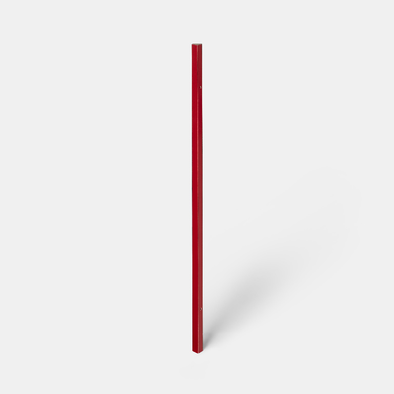 Bagheta de finisaj pentru colt GOODHOME Stevia, 2.05 x 71.5 cm, rosu lucios