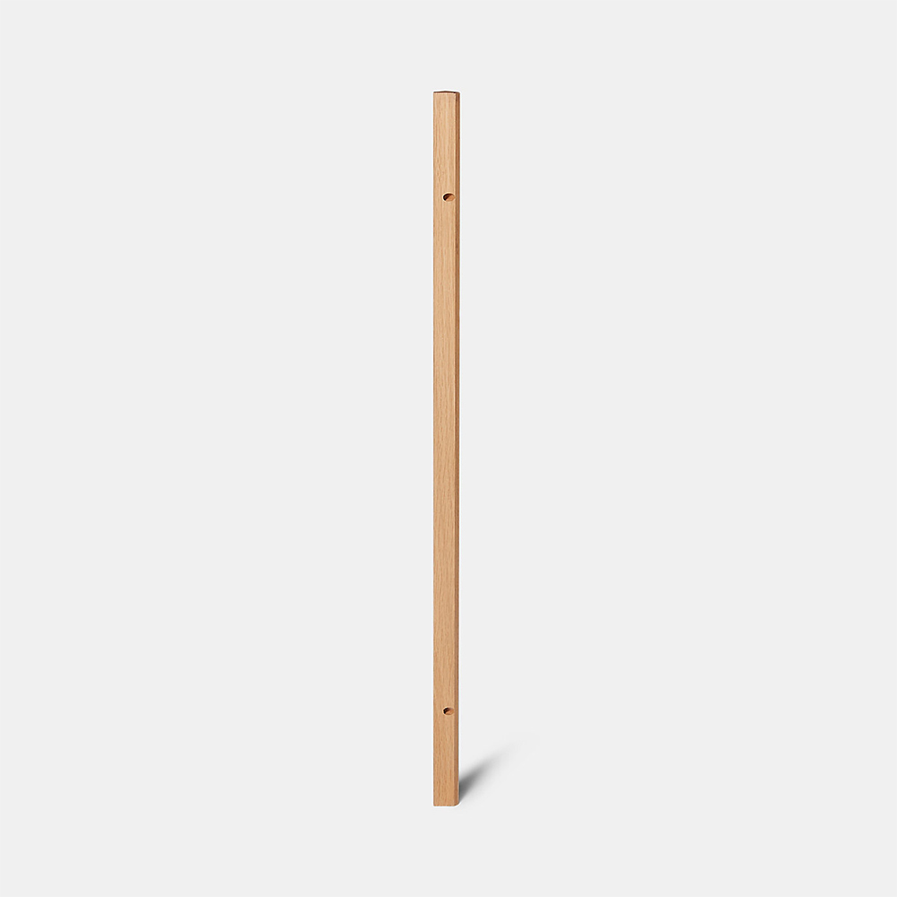 Bagheta de finisaj pentru colt GOODHOME Verbena, 71.5 x 2.05 cm, stejar natur