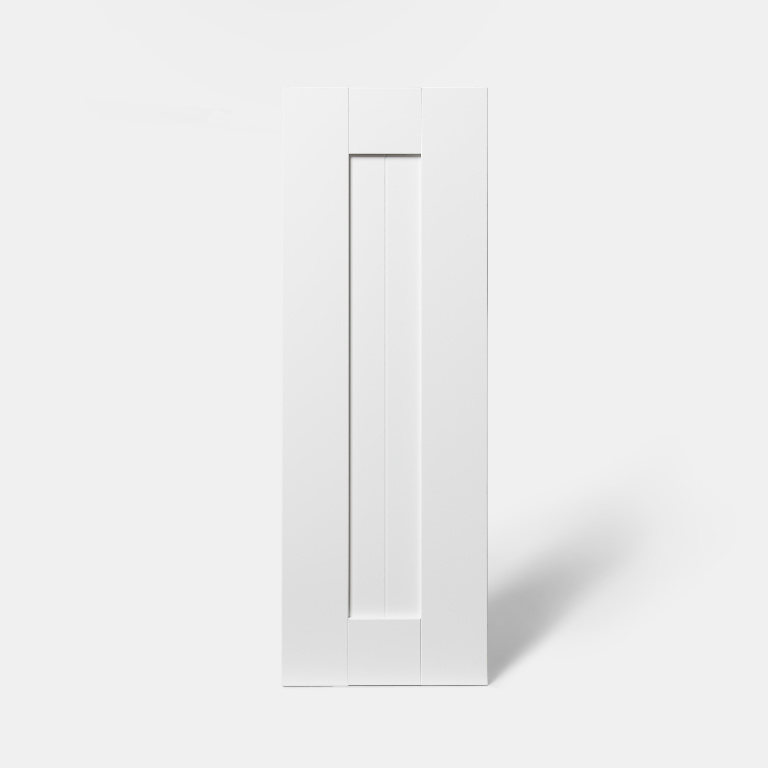 Front usa GOODHOME Alpinia, MDF, 24.7 x 71.5 x 1.8 cm, alb