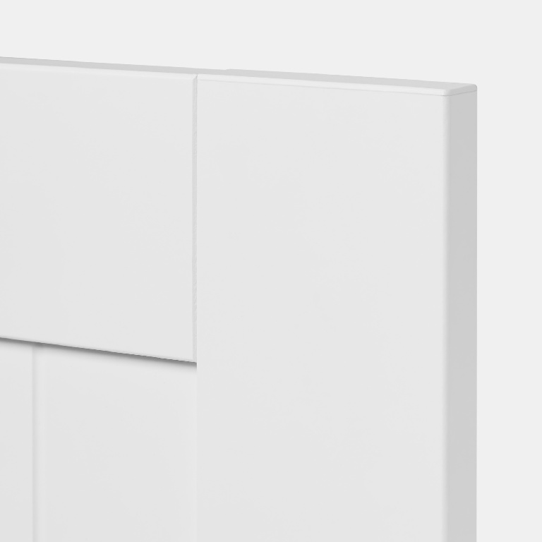 Front usa GOODHOME Alpinia, MDF, 59.7 x 71.5 x 1.8 cm, alb mat