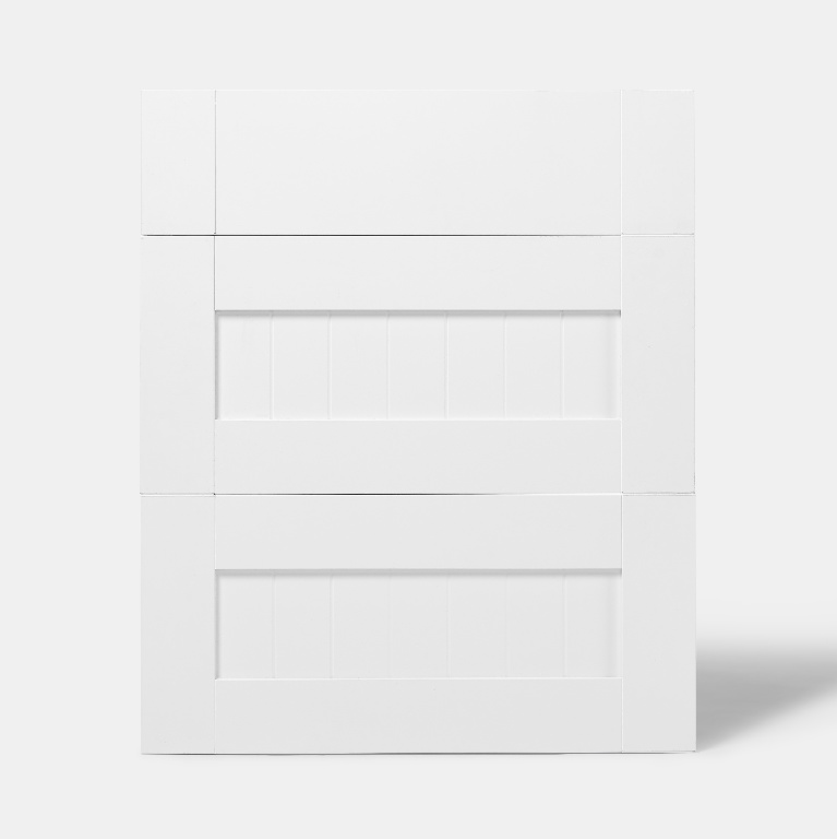 Front usa GOODHOME Alpinia, PAL, 59.7 x 71.5 x 1.8 cm, alb