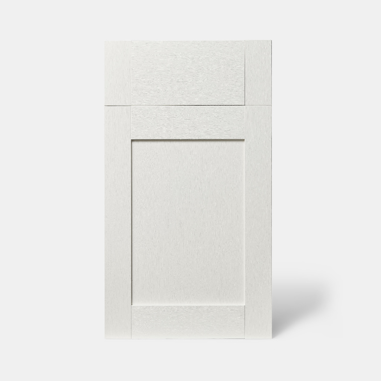 Front usa GOODHOME Alpinia, MDF, 39.7 x 71.5 x 1.8 cm, alb